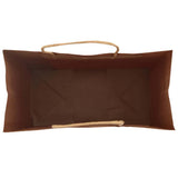 Paper Bags 250 pcs with Handles Black 21x11x28 cm 4101643