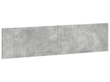 Wall-Mounted Headboard ARNHEM Concrete Grey Engineered Wood 896728
