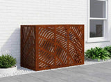 Air Conditioner Cover Rusty 110 x 50 x 105 cm Weathering Steel 8014121