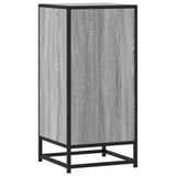 Sideboard Grey Sonoma 35.5x35x76 cm Engineered Wood and Metal 848947