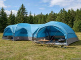 Family Tent with Rainfly Water-resistant 5-Person Blue 42042259