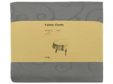 Table Cloth 5 pcs Oval Light Grey 160 x 220 cm 42040521