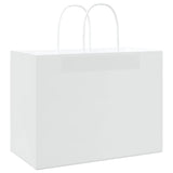 Paper Bags 250 pcs with Handles White 32x17x25 cm 4101621