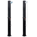 Outdoor Solar Shower with Shower Head and Faucet 40 L 92392