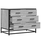 Drawer Cabinet Grey Sonoma 70x41x56 cm Engineered Wood 849077