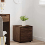 Bathroom Cabinet Brown Oak 40.5 x 40 x 44 cm Engineered Wood 888954