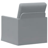 Armchair Light Grey 70 x 81 x 82 cm Fabric 42041007