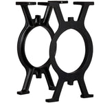 ZNTS Bench Legs 2 pcs O-Frame Cast Iron 245428