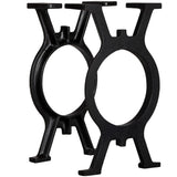 ZNTS Bench Legs 2 pcs O-Frame Cast Iron 245428