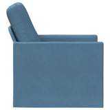 Armchair Blue 70 x 81 x 82 cm Corduroy Fabric 42041037