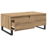 Coffee Table Artisan Oak 90 x 50 x 36.5 cm Engineered Wood 881679