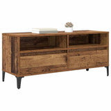 TV Cabinet with Drawer Old Wood 100 x 34.5 x 44.5 cm 881468