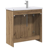 Bathroom Furniture Set Artisan Oak 81 x 40 x 84.5 cm 3404365