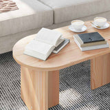 Coffee Table Natural 80 x 39.5 x 35 cm Solid Pine wood 873541