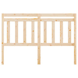 Bed Headboard 166x4x100 cm Solid Wood Pine 814104