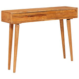 Console Table Brown 110 x 30 x 80 cm Solid Acacia Wood 42003318