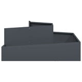 Garden Planter Anthracite 100 x 100 x 50 cm Cold-rolled Steel 873587