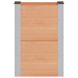Garden Raised Bed Brown 50 x 30 x 72 cm 42039025