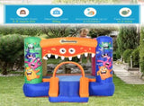 Bouncy Castle Inflatable Basket Trampoline Slide Monster Design 180 x 250 x 175 T3398P347540