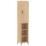 Highboard Sonoma Oak 34.5x34x180 cm Engineered Wood 3200324