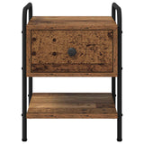 Bedside Cabinet Old Wood 35 x 36.5 x 47 cm Engineered Wood 8007667