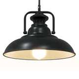 ZNTS Pendant Lamp E27 Black Ø 31 cm Iron 4103456