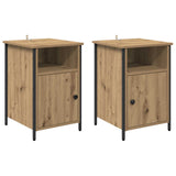 Bedside Cabinet 2 pcs Artisan Oak 40 x 42 x 60 cm 881835