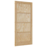 Interior Door Brown 93 x 202 cm Plywood 4102675