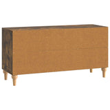 TV Cabinet Smoked Oak 99 x 34.5 x 50 cm Engineered Wood 894260