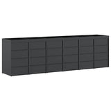 Wheelie Bin Storage for 6 Bins Anthracite 408 x 77.5 x 121.5 cm 3394747