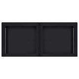 Washing Machine Pedestal 2 pcs Black 120 x 56 x 52 cm Steel 42022038
