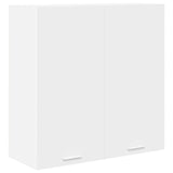 Hanging Cabinet White 80 x 31 x 80 cm Engineered Wood 884282