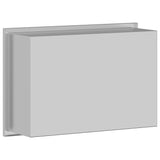 Shower Niche Silver 30 x 20 x 9.5 cm Stainless Steel 42012662