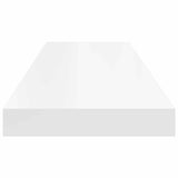Floating Wall Shelves 4 pcs White 80x23.5x3.8 cm MDF 323816