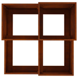 Garden Planter Rusty 80 x 80 x 60 cm Weathering Steel 865861