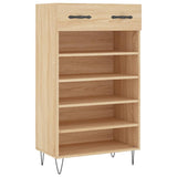 Shoe Cabinet Sonoma Oak 60x35x105 cm Engineered Wood 829607