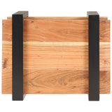 Bedside Cabinet 50x40x40 cm Solid Acacia Wood 320492