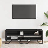 TV Cabinet Black 122x34x41 cm Engineered Wood 848569