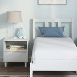 Mattress with Coconut Layer White 60 x 120 cm Pocket Spring 4106423