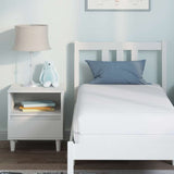 Mattress with Coconut Layer White 60 x 120 cm Pocket Spring 4106423