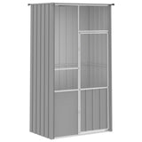 Bird Cage Grey 115x78x200 cm Galvanised Steel 172343