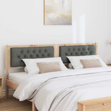 Headboard Other Brown and dark grey 180 cm Solid pine wood 878995