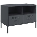 TV Cabinets 2 pcs Anthracite 68x39x50.5 cm Steel 843047