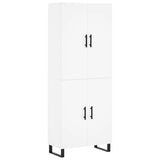 Highboard White 69.5x34x180 cm Engineered Wood 3195699