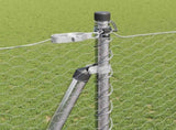 Welded Wire Fence with Concrete Base 50 x 1.6 m 3353851