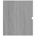 ZNTS Sink Cabinet Grey Sonoma 90x38.5x45 cm Engineered Wood 815655
