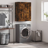 Wall Mounted Cabinet Smoked Oak 69.5x34x90 cm Engineered Wood 830361