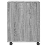 Printer Stand with Wheels Grey Sonoma 60x50x67 cm 840630