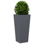 ZNTS Garden Planter Anthracite 35x35x75 cm Steel 851084