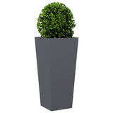 ZNTS Garden Planter Anthracite 35x35x75 cm Steel 851084